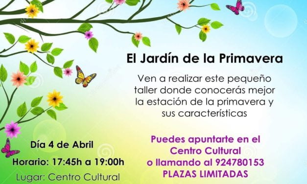 Taller el Jardín de la Primavera.