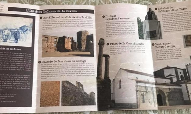 Nuevos folletos correspondientes a la Ruta «El Siglo de Oro» de Zalamea en relación a Calderón y Nebrija