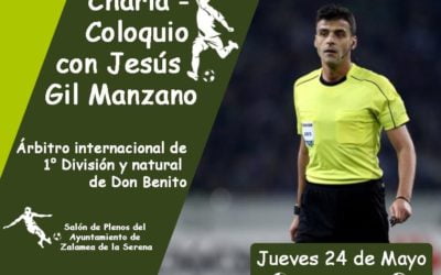 Charla Coloquio con Jesus Gil Manzano en Zalamea