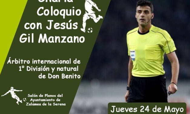 Charla Coloquio con Jesus Gil Manzano en Zalamea