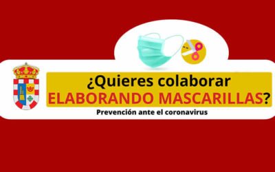 ¿Quieres colaborar ELABORANDO MASCARILLAS? Prevención ante el coronavirus