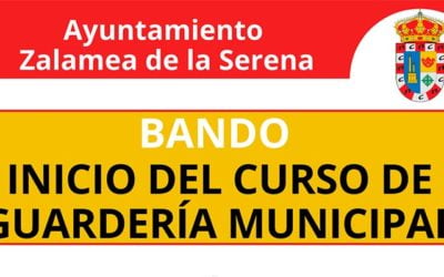 Inicio del curso de GUARDERÍA MUNICIPAL