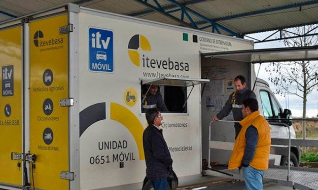 Estación ITV Móvil Ciclo-Agrícola en Zalamea de la Serena dias 16 y 17 septiembre 2020