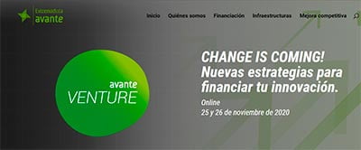 Buscar programas por fase del ciclo empresarial Avante Venture 2020