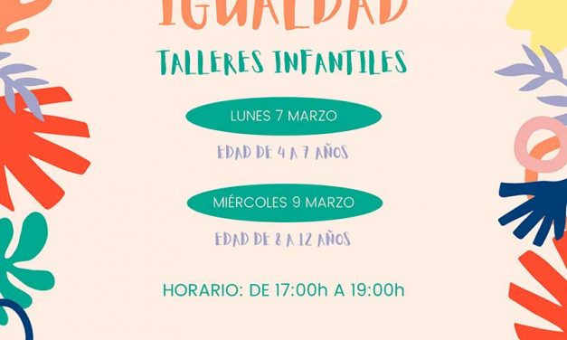 Talleres Infantiles  «Jugando en Igualdad»