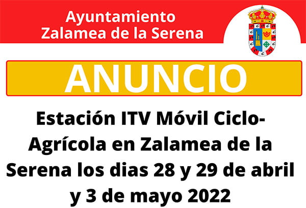 ANUNCIO: ESTACIÓN ITV MÓVIL CICLO-AGRÍCO