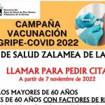 BANDO CAMPAÑA DE VACUNACIÓN GRIPE-COVID 2022 A PARTIR DEL 7 DE NOVIEMBRE DE 2022