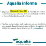Aqualia informa Punto de Gestión de Clientes de Aqualia