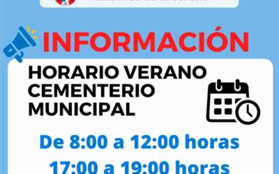 Horario Verano Cementerio Municipal Zalamea de la Serena