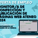 Oferta de empleo: Monitor/a Confección y Publicación de Páginas Web