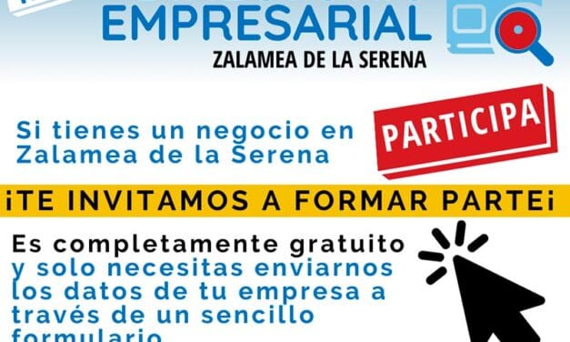Participa en el «Nuevo Directorio Empresarial de Zalamea de la Serena»