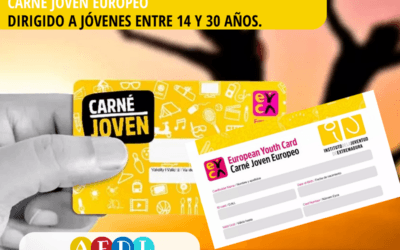 ¿Tienes entre 14 y 30 años? El Carné Joven Europeo es para ti