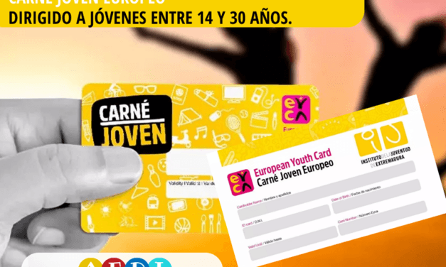 ¿Tienes entre 14 y 30 años? El Carné Joven Europeo es para ti
