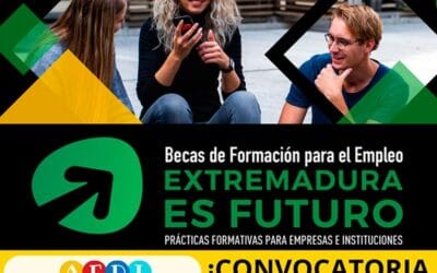 Programa de Becas de Formación para el Empleo “Extremadura es Futuro”