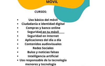 ¿Quieres aprender informática, usar mejor tu teléfono móvil o realizar gestiones telemáticas de forma sencilla?