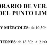 Aviso – Horario de Verano del Punto Limpio