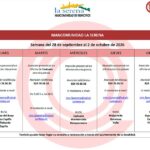 CENTRO MANCOMUNADO DE CONSUMO. LA SERENA. HORARIO SEMANAL DE ATENCIÓN AL PÚBLICO